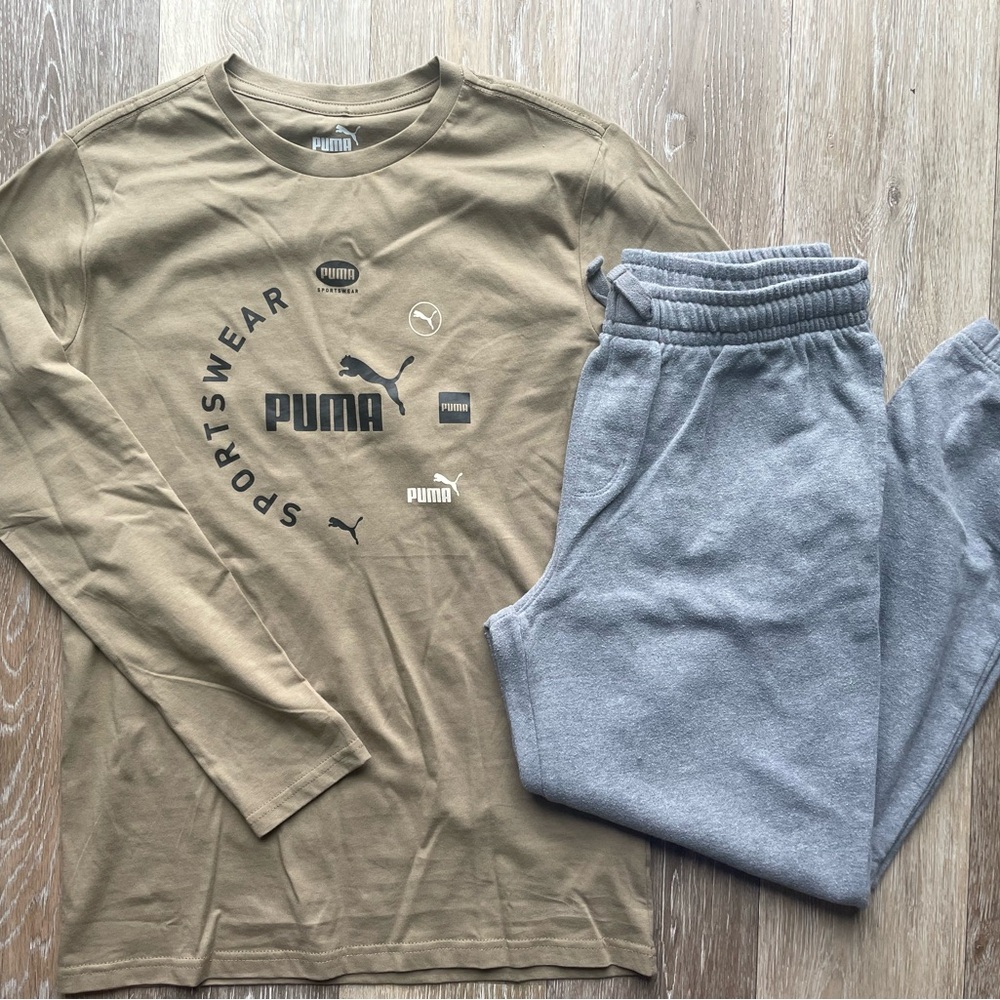 Puma Gray Athletic Sweatpants Lot